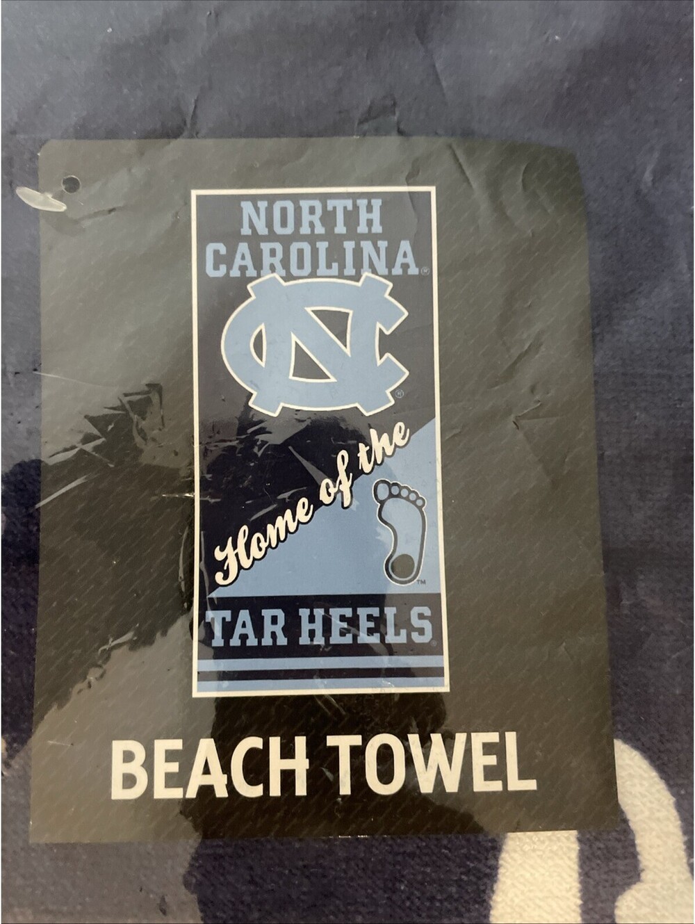 North Carolina Tar Heels Beach Towel 30x60 Northwest Group NEW
